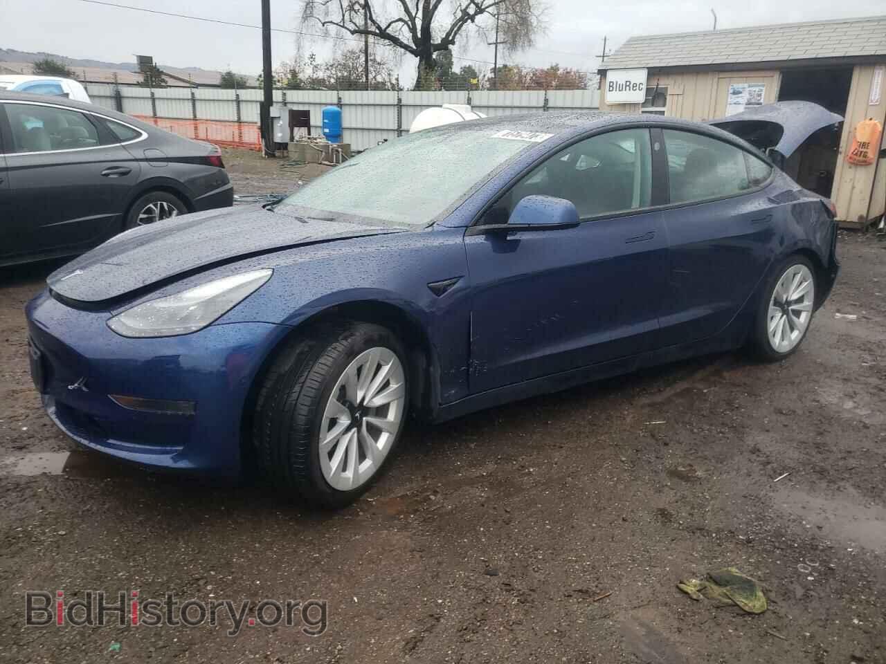 Фотография 5YJ3E1EA8NF143454 - TESLA MODEL 3 2022