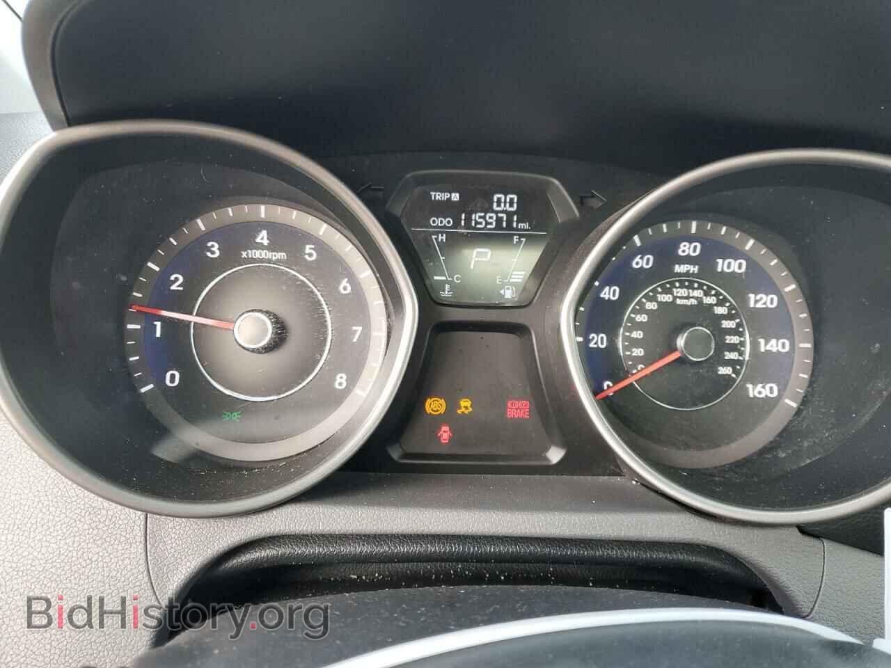 2012 HYUNDAI ELANTRA - VIN: 5NPDH4AE8CH124178 - Фото 9
