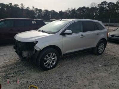 2013 Ford EDGE Limited, серебристый — VIN 2FMDK3KC3DBB70809, Copart