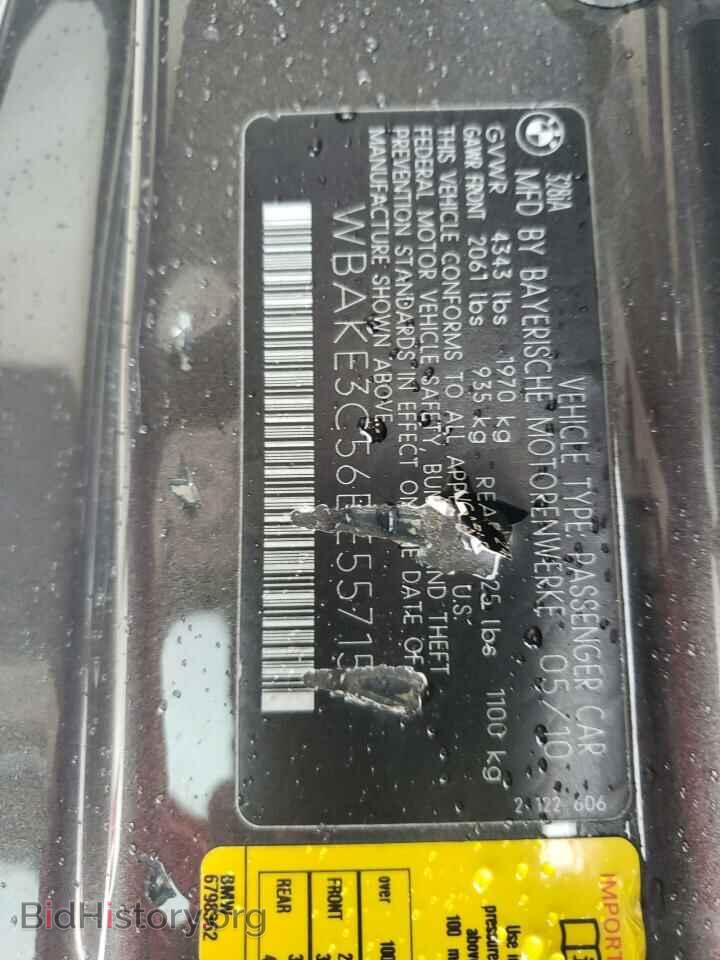 2011 BMW 3 SERIES - VIN: WBAKE3C56BE557159 - Фото 12
