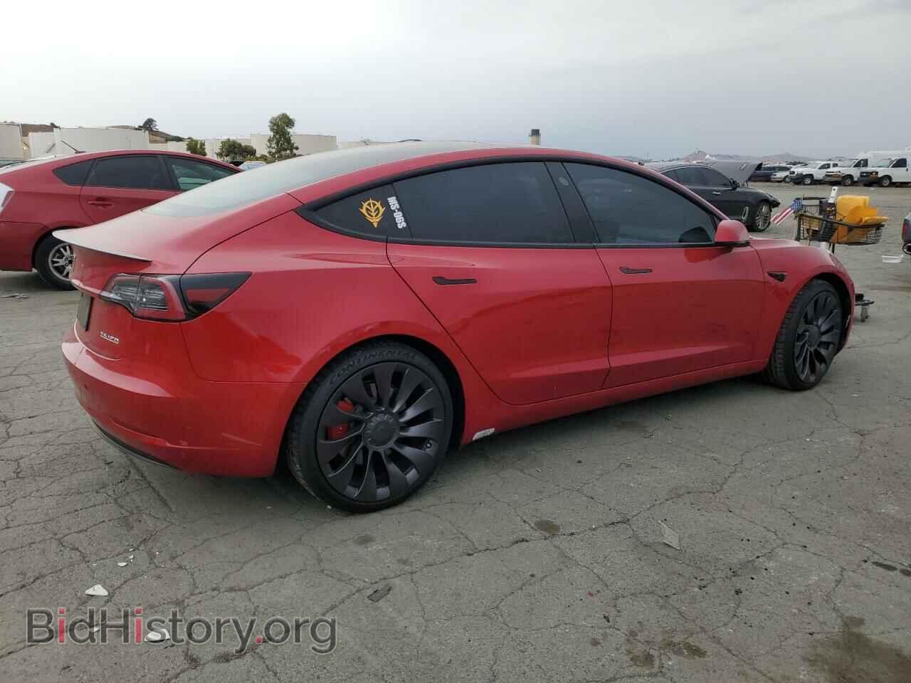 2022 TESLA MODEL 3 - VIN: 5YJ3E1EC8NF134304 - Фото 3