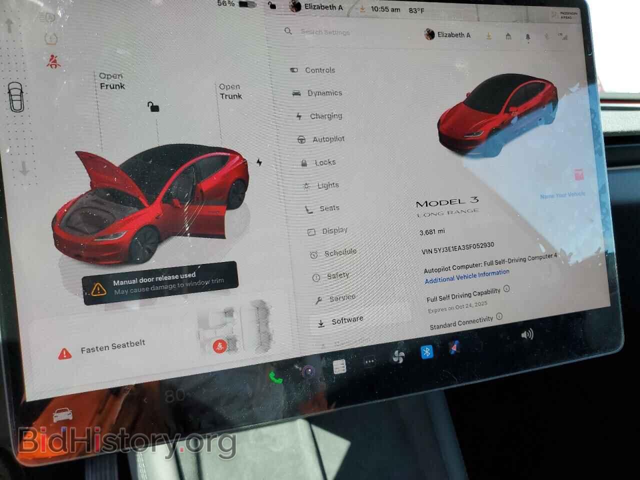 2025 TESLA MODEL 3 - VIN: 5YJ3E1EA3SF052930 - Photo 9