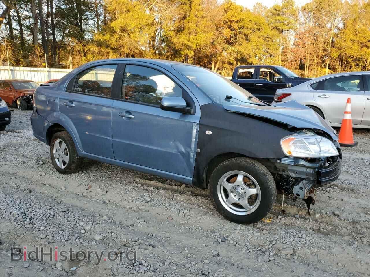 2007 CHEVROLET AVEO - VIN: KL1TD56637B051430 - Фото 4