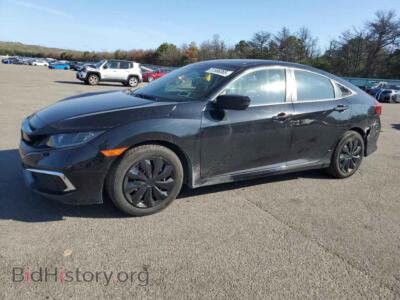 2019 Honda CIVIC LX, black — VIN 2HGFC2F6XKH594833, Copart