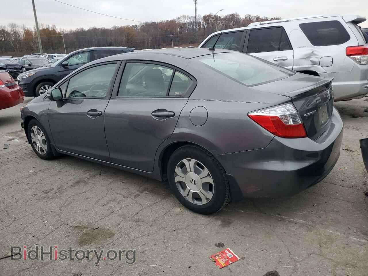 2012 HONDA CIVIC - VIN: JHMFB4F24CS009182 - Фото 2