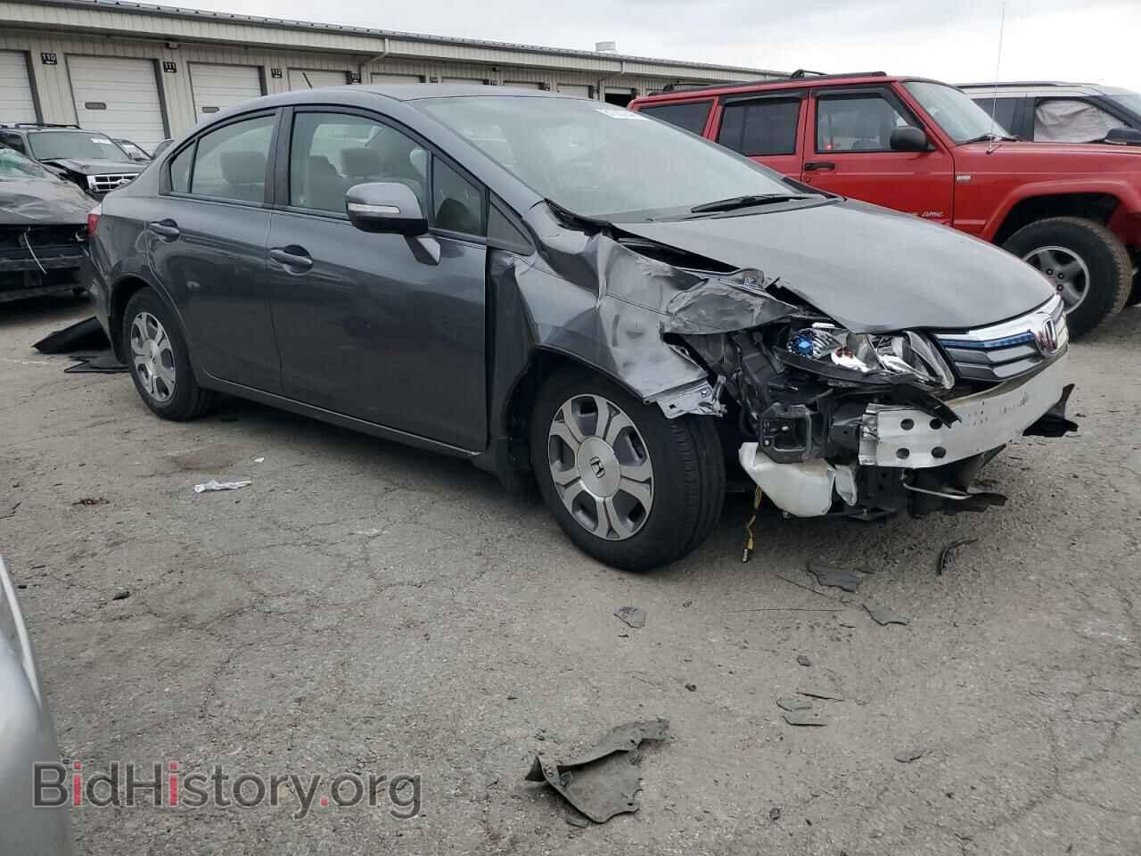2012 HONDA CIVIC - VIN: JHMFB4F24CS009182 - Фото 4