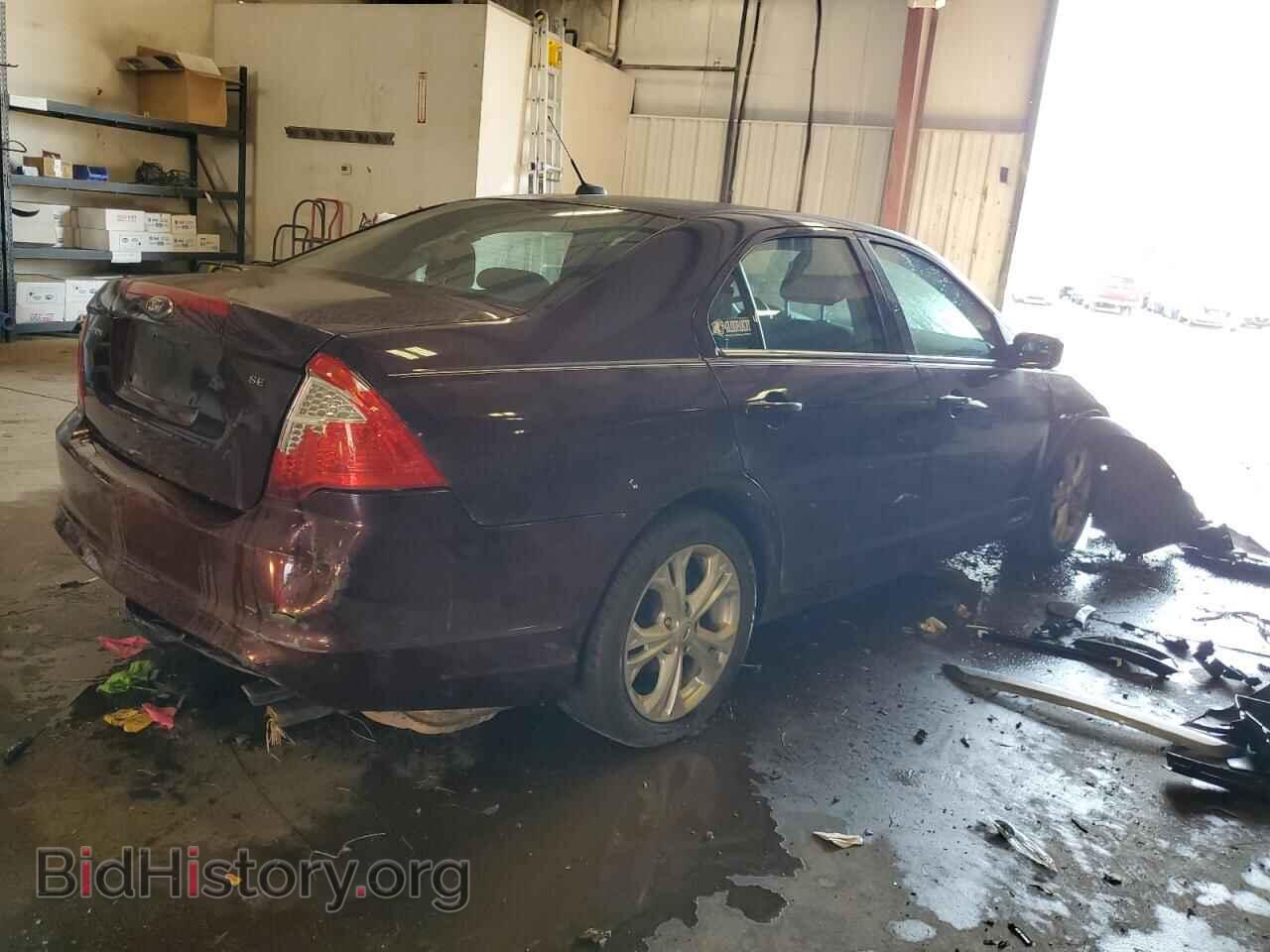 2012 FORD FUSION - VIN: 3FAHP0HAXCR331948 - Фото 3