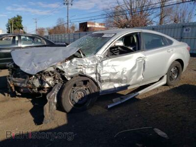 2009 Mazda 6 I, silver — VIN 1YVHP80A195M26280, Copart