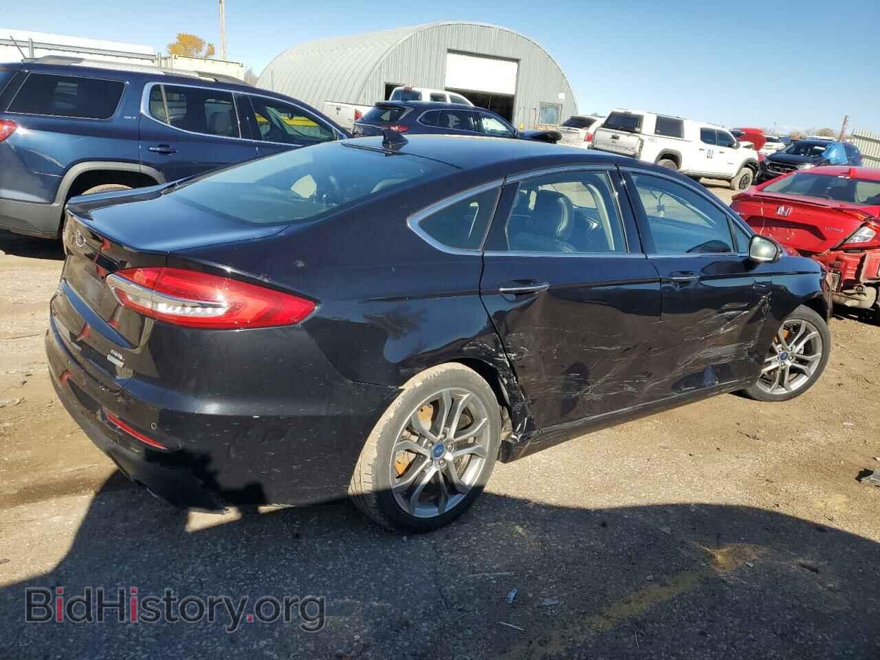 2019 FORD FUSION - VIN: 3FA6P0CD1KR180652 - Фото 3
