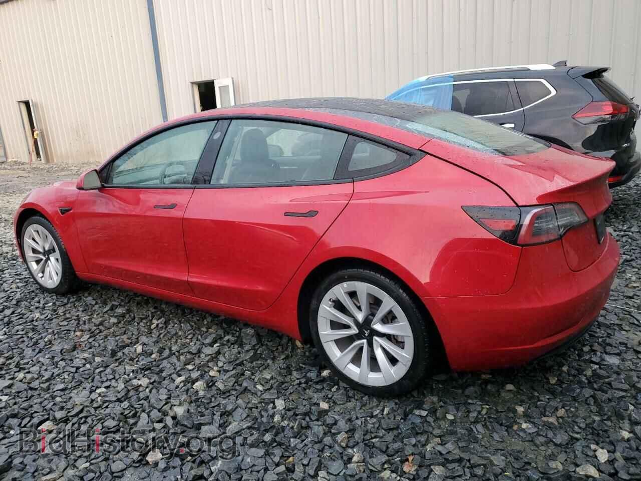 2022 TESLA MODEL 3 - VIN: 5YJ3E1EA7NF187784 - Фото 2