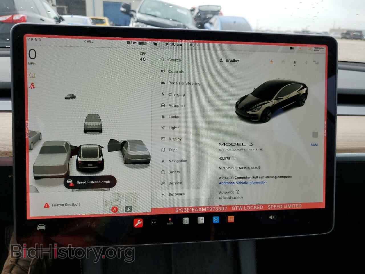 2021 TESLA MODEL 3 - VIN: 5YJ3E1EAXMF973397 - Photo 9