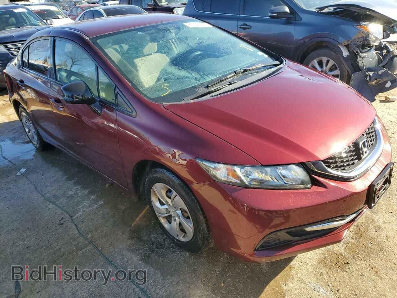 2013 HONDA CIVIC - VIN: 2HGFB2F51DH588352 - Фото 4