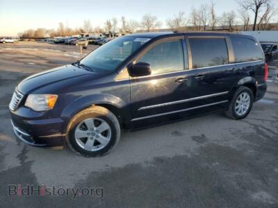 2014 Chrysler MINIVAN Touring, blue — VIN 2C4RC1BGXER112686, Copart
