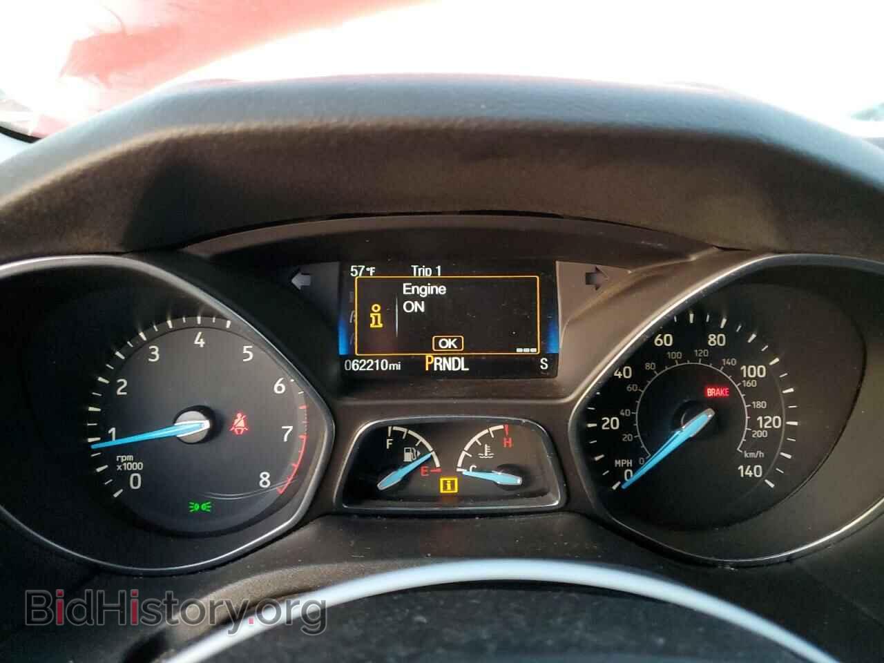 2015 FORD FOCUS - VIN: 1FADP3F2XFL205376 - Фото 9