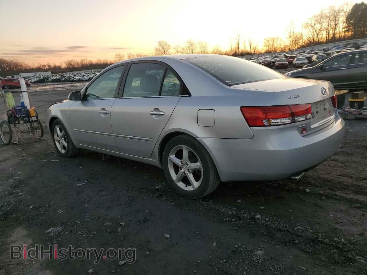 2007 HYUNDAI SONATA - VIN: 5NPEU46F67H217840 - Фото 2