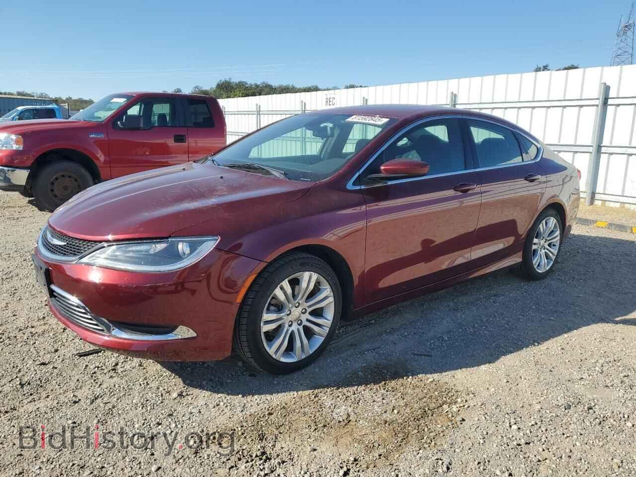 Фотография 1C3CCCAB6FN597516 - CHRYSLER 200 2015
