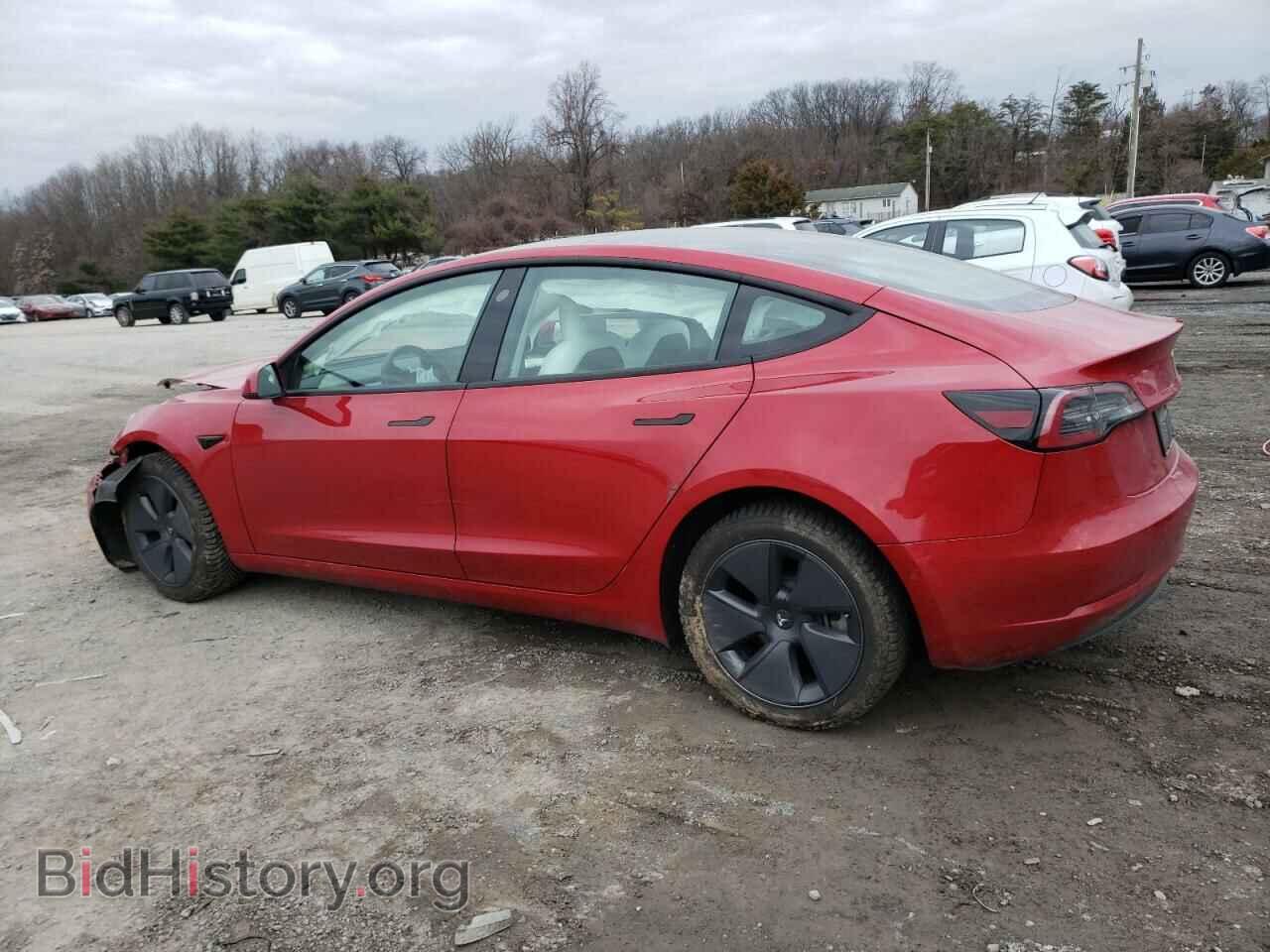 2022 TESLA MODEL 3 - VIN: 5YJ3E1EB2NF342735 - Фото 2