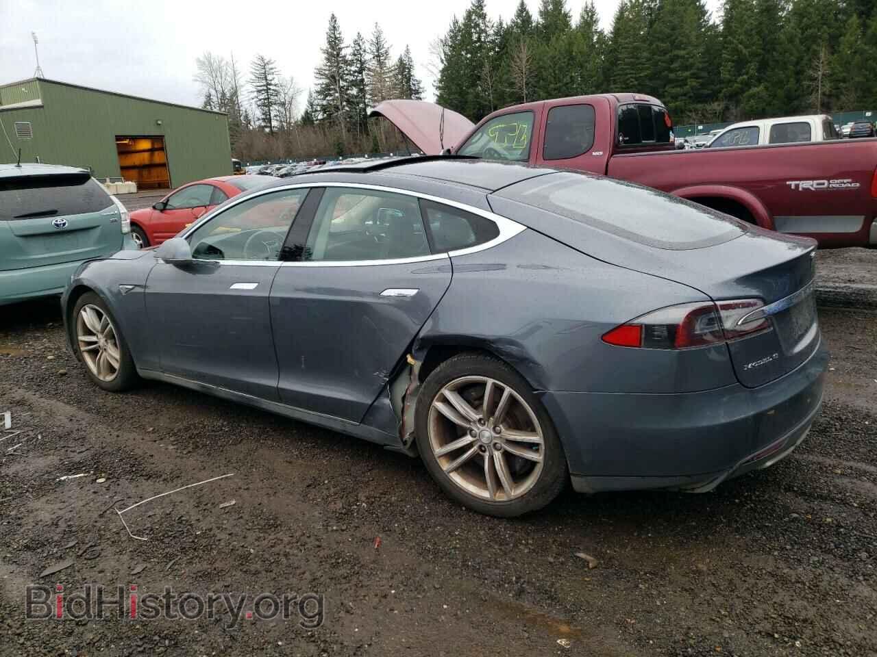 2014 TESLA MODEL S - VIN: 5YJSA1H17EFP45961 - Photo 2