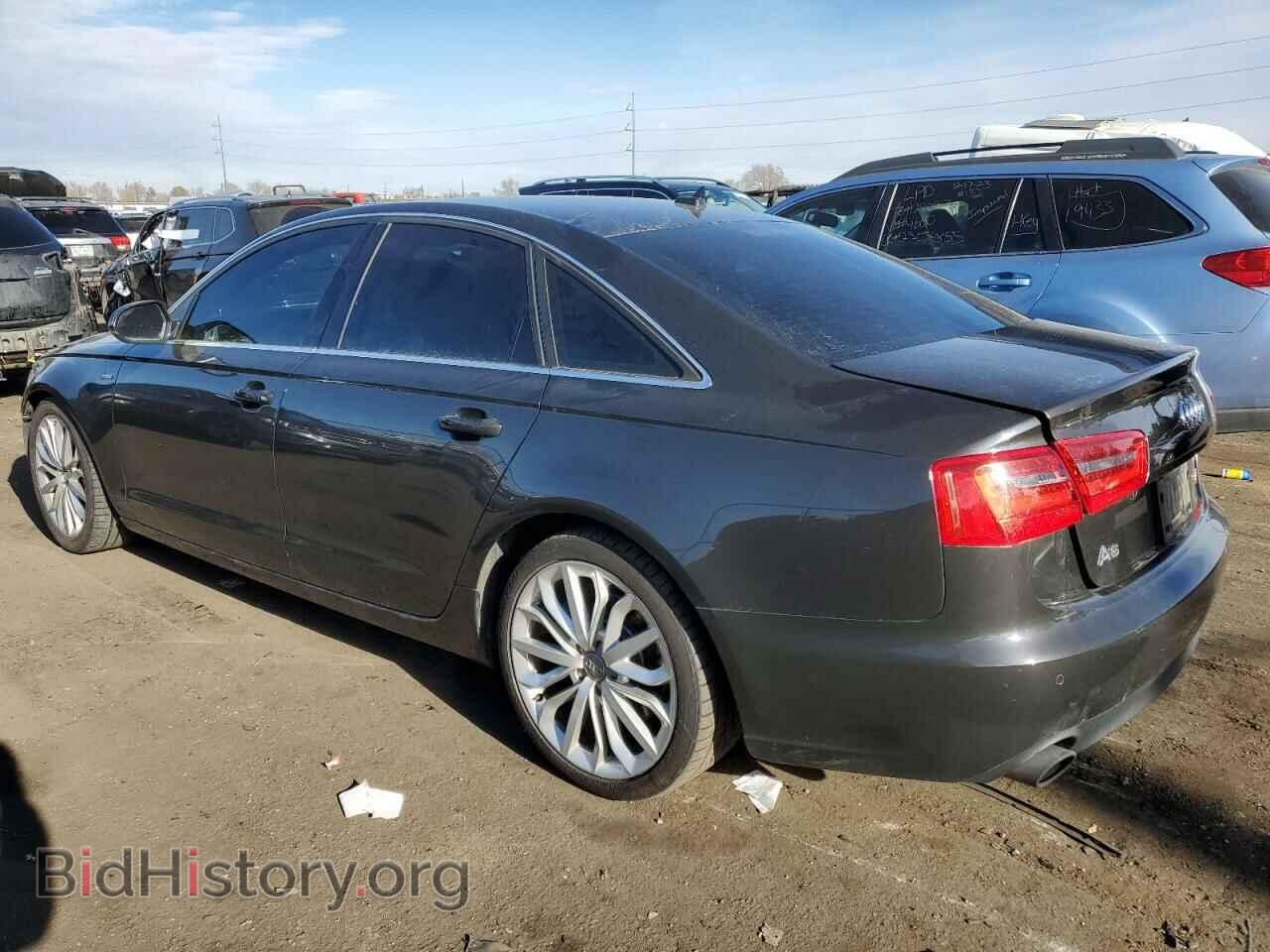 2012 AUDI A6 - VIN: WAUGGAFC8CN119579 - Фото 2