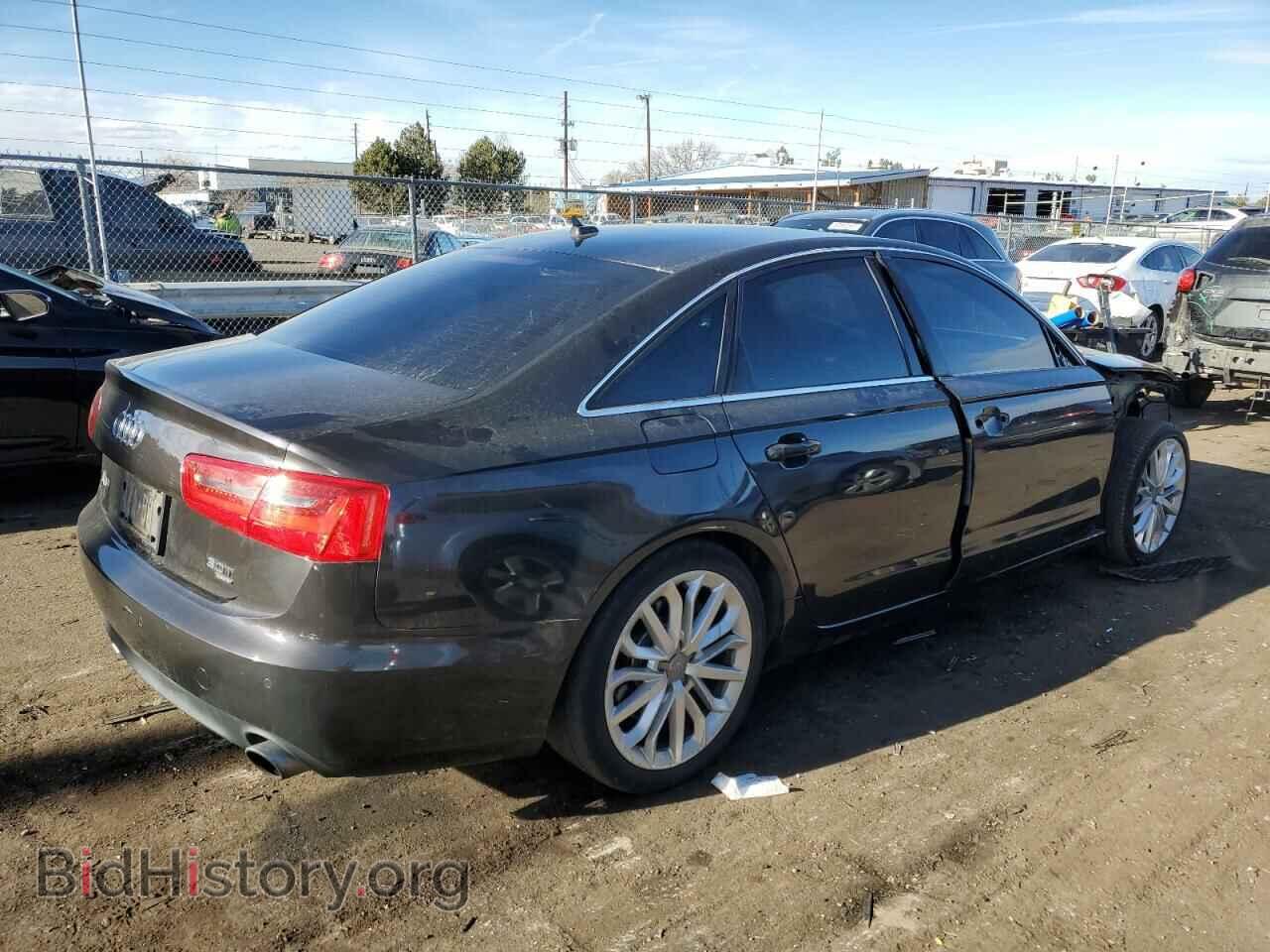 2012 AUDI A6 - VIN: WAUGGAFC8CN119579 - Фото 3