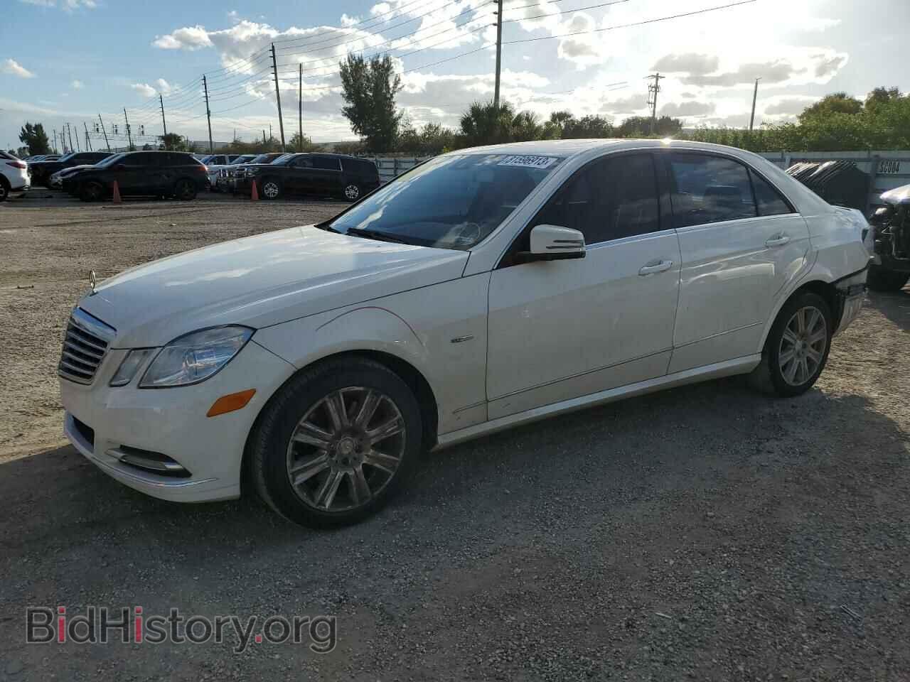 Photo WDDHF5KB8CA637347 - MERCEDES-BENZ E-CLASS 2012