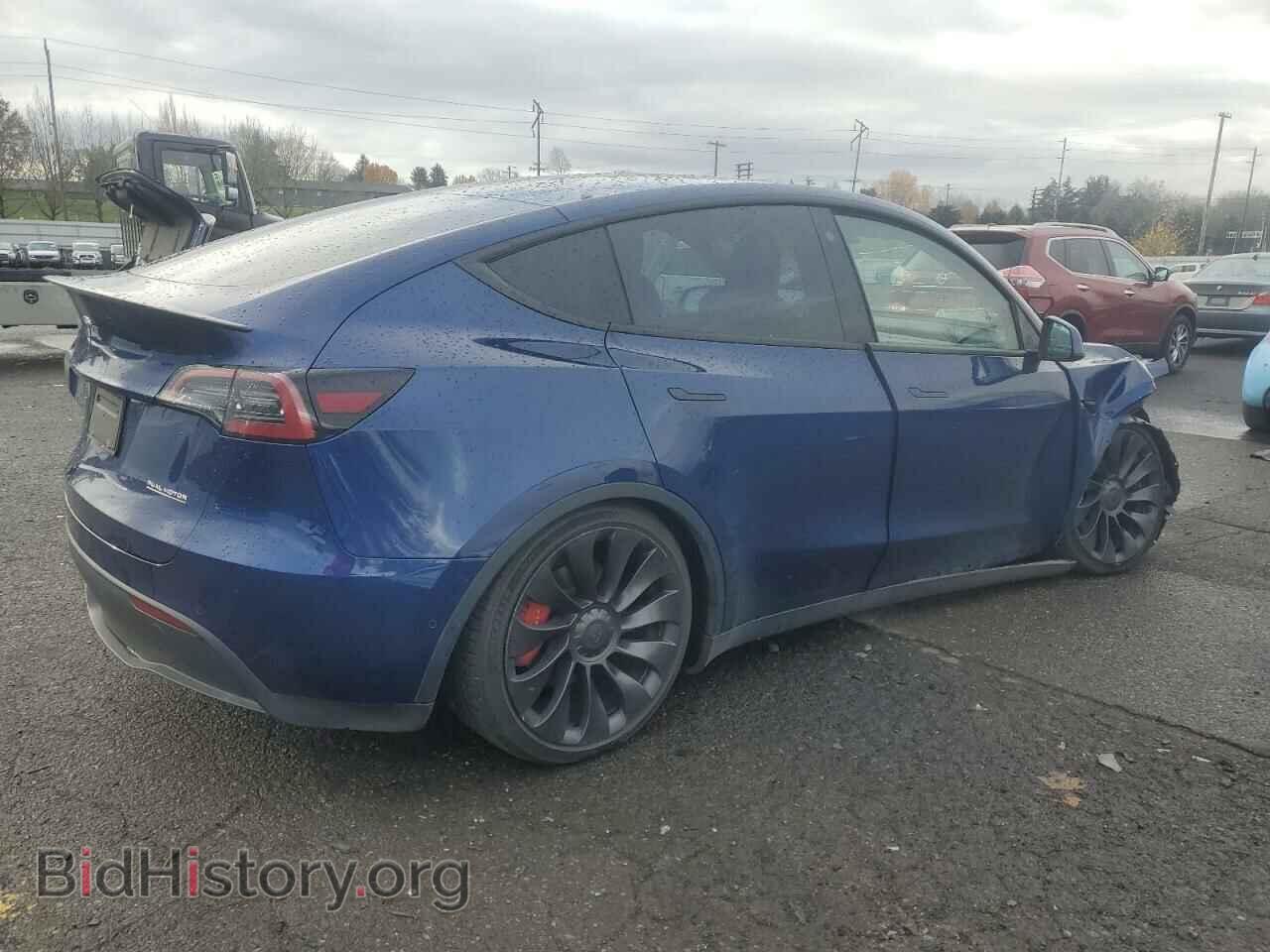 2022 TESLA MODEL Y - VIN: 7SAYGDEF2NF400074 - Фото 3