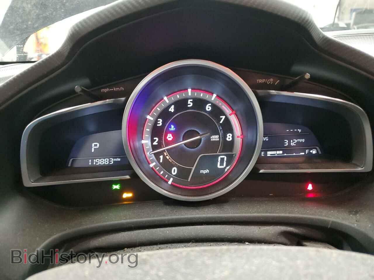 2014 MAZDA 3 - VIN: JM1BM1M34E1208309 - Фото 9