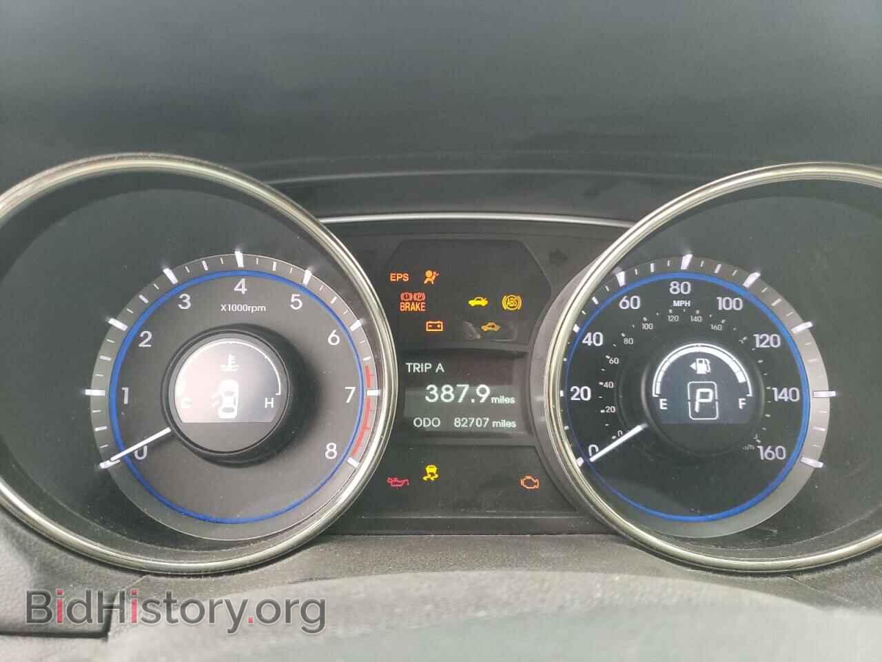 2012 HYUNDAI SONATA - VIN: 5NPEC4AC4CH375216 - Фото 9
