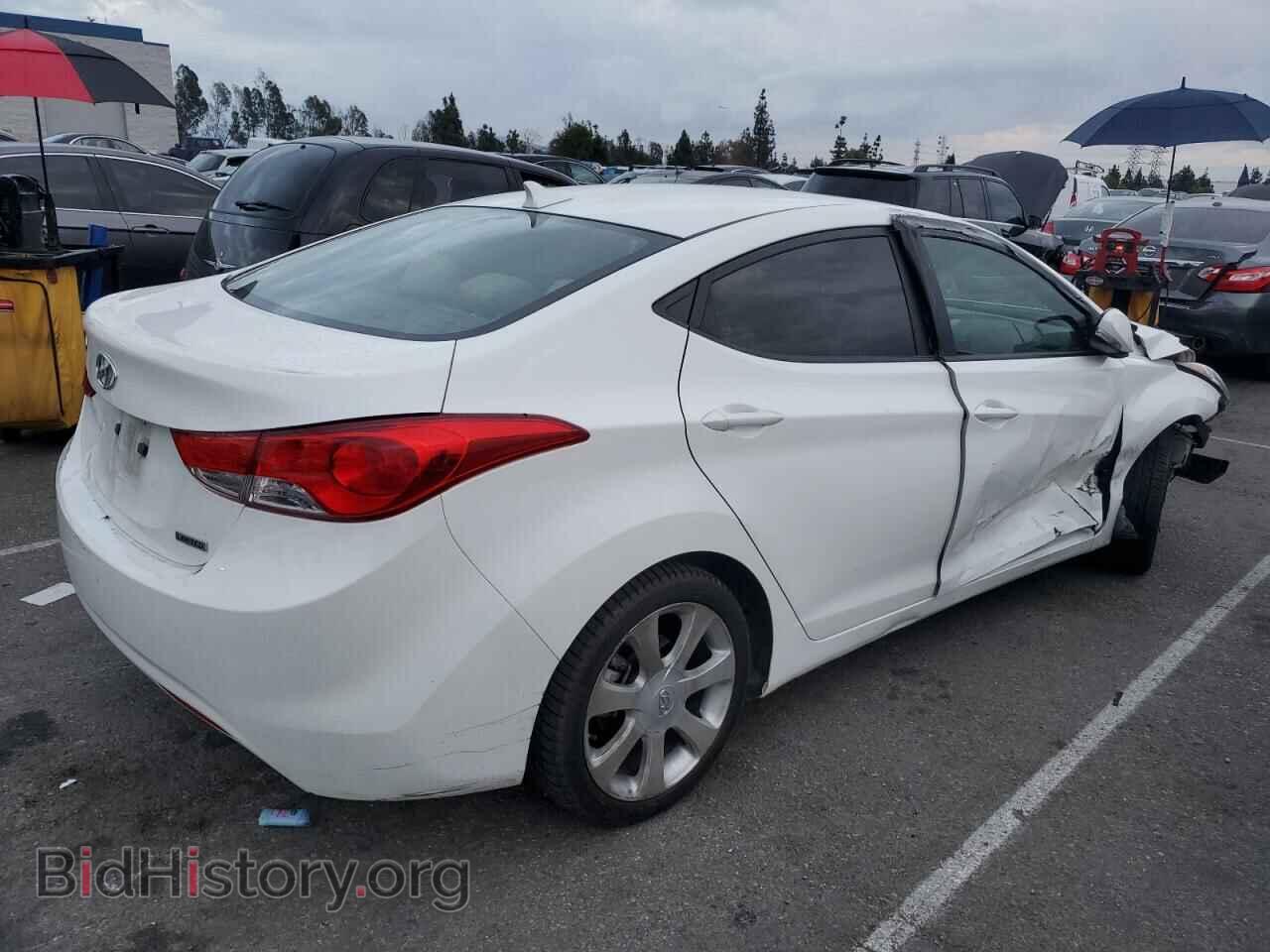 2012 HYUNDAI ELANTRA - VIN: 5NPDH4AE5CH127720 - Фото 3