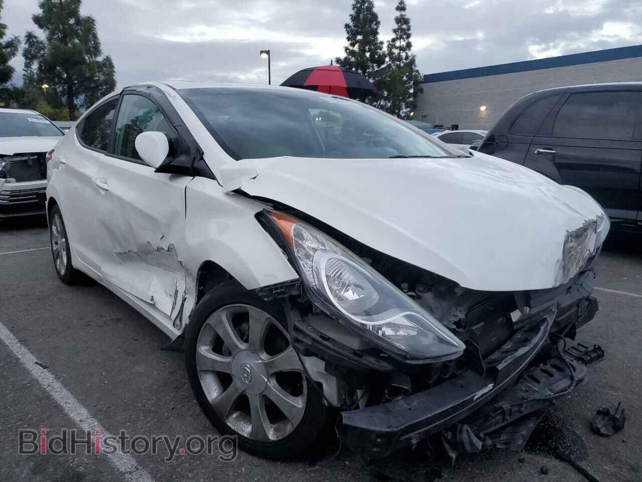 2012 HYUNDAI ELANTRA - VIN: 5NPDH4AE5CH127720 - Фото 4