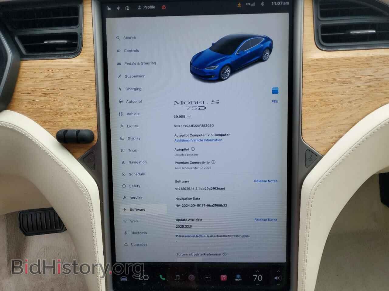 2018 TESLA MODEL S - VIN: 5YJSA1E22JF283980 - Photo 9