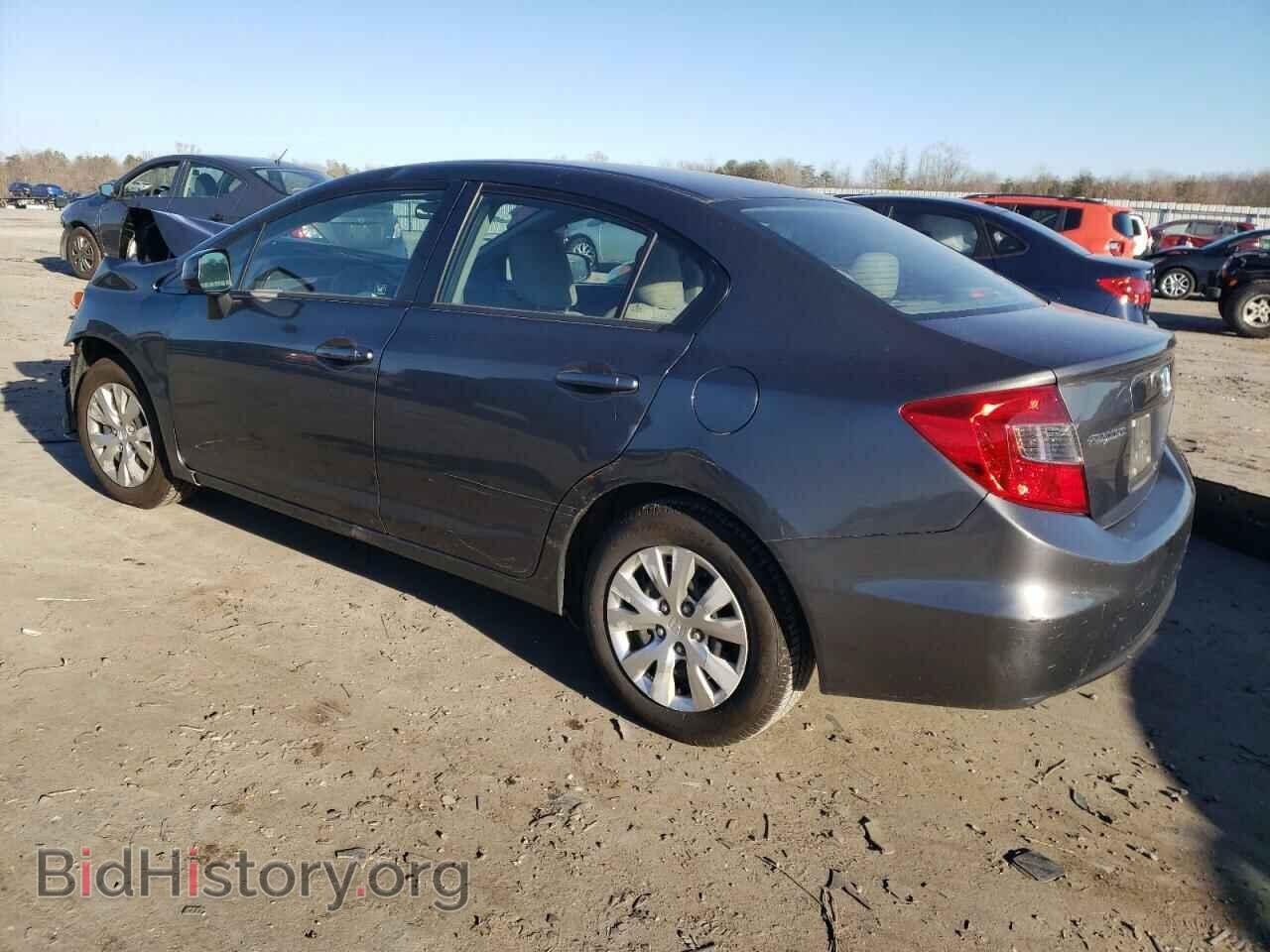 2012 HONDA CIVIC - VIN: 2HGFB2E51CH541256 - Фото 2