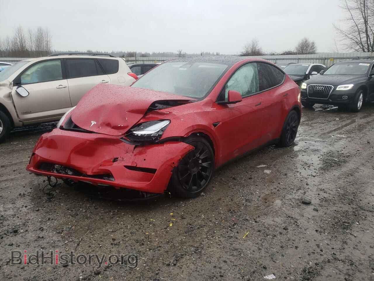 Фотография 7SAYGAEE8NF434056 - TESLA MODEL Y 2022