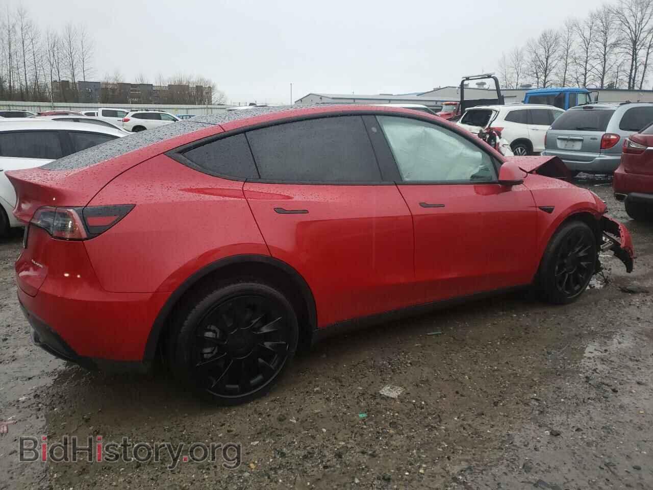 2022 TESLA MODEL Y - VIN: 7SAYGAEE8NF434056 - Фото 3