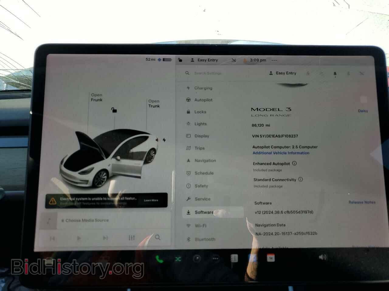 2018 TESLA MODEL 3 - VIN: 5YJ3E1EA9JF108237 - Фото 9