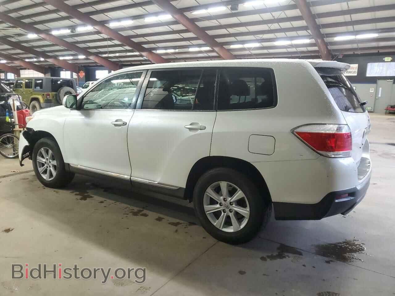 2012 TOYOTA HIGHLANDER - VIN: 5TDBK3EH8CS128703 - Фото 2