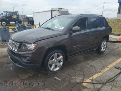 2014 Jeep COMPASS LATITUDE, charcoal — VIN 1C4NJCEB8ED691020, Copart