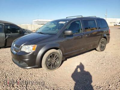 2016 Dodge CARAVAN SXT, темно-серый — VIN 2C4RDGCG3GR372266, Copart