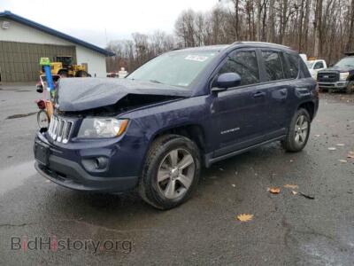 2017 Jeep COMPASS Latitude, blue — VIN 1C4NJDEB0HD177690, Copart