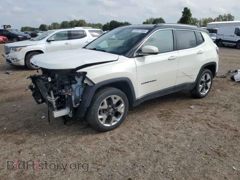 2019 Jeep COMPASS Limited (VIN 3C4NJDCB8KT647047) — фото 1 из 14, Copart, повреждение: передняя часть