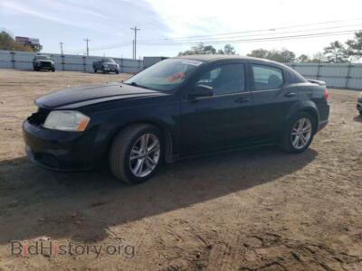 2013 Dodge AVENGER SE, black — VIN 1C3CDZAG8DN628998, Copart