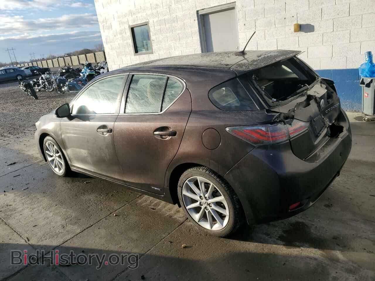 2012 LEXUS CT 200 - VIN: JTHKD5BH1C2121981 - Фото 2