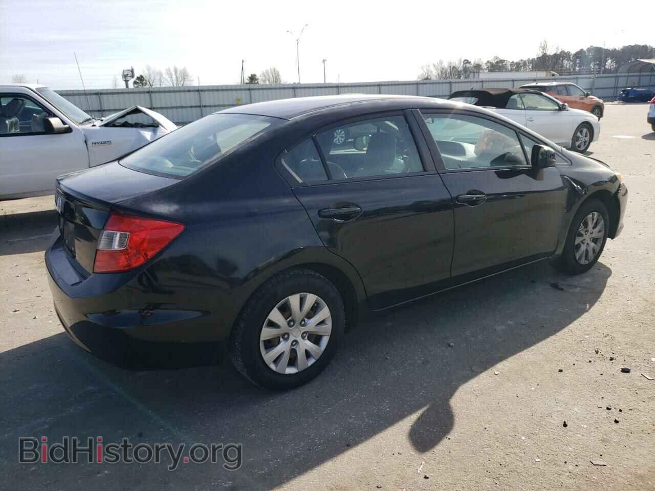 2012 HONDA CIVIC - VIN: 2HGFB2F55CH580625 - Фото 3
