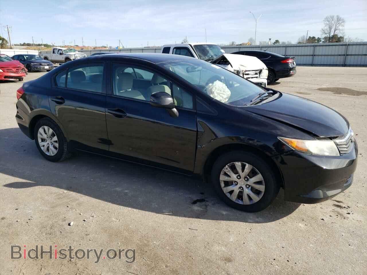 2012 HONDA CIVIC - VIN: 2HGFB2F55CH580625 - Фото 4