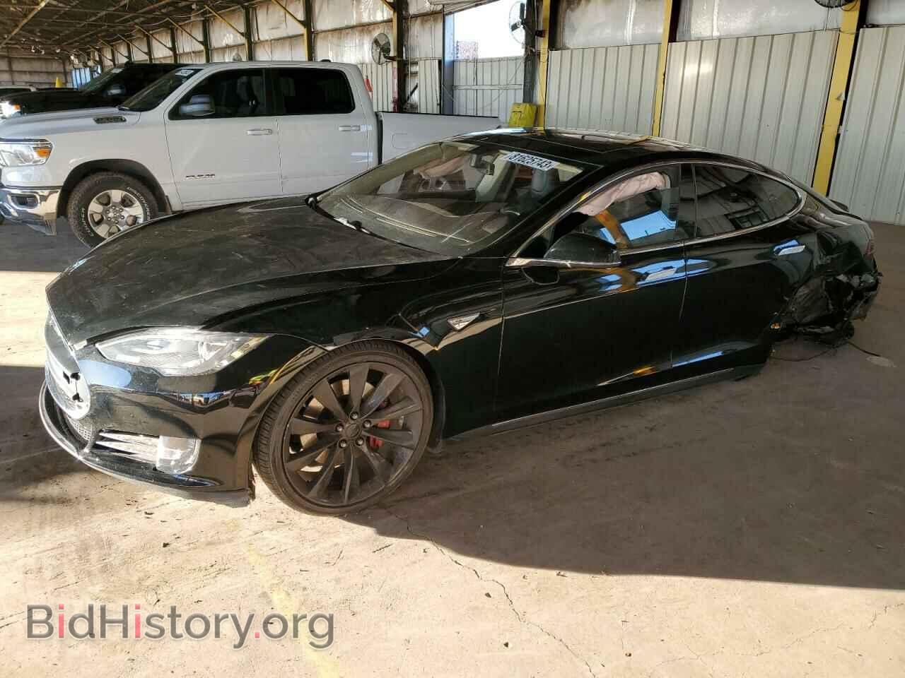 Фотография 5YJSA1DP8DFP15859 - TESLA MODEL S 2013