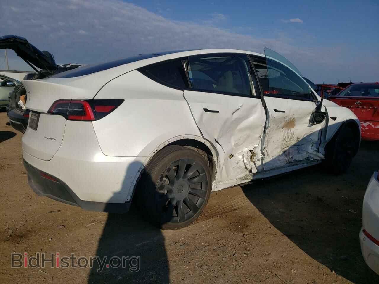 2020 TESLA MODEL Y - VIN: 5YJYGDEEXLF046581 - Фото 3