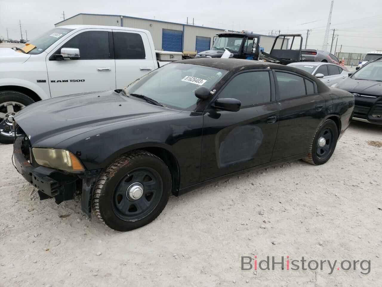 Photo 2C3CDXAT4CH267066 - DODGE CHARGER 2012