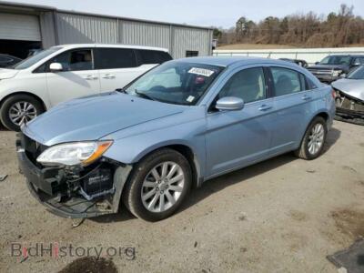 2013 Chrysler 200 Touring, синий — VIN 1C3CCBBB9DN501061, Copart