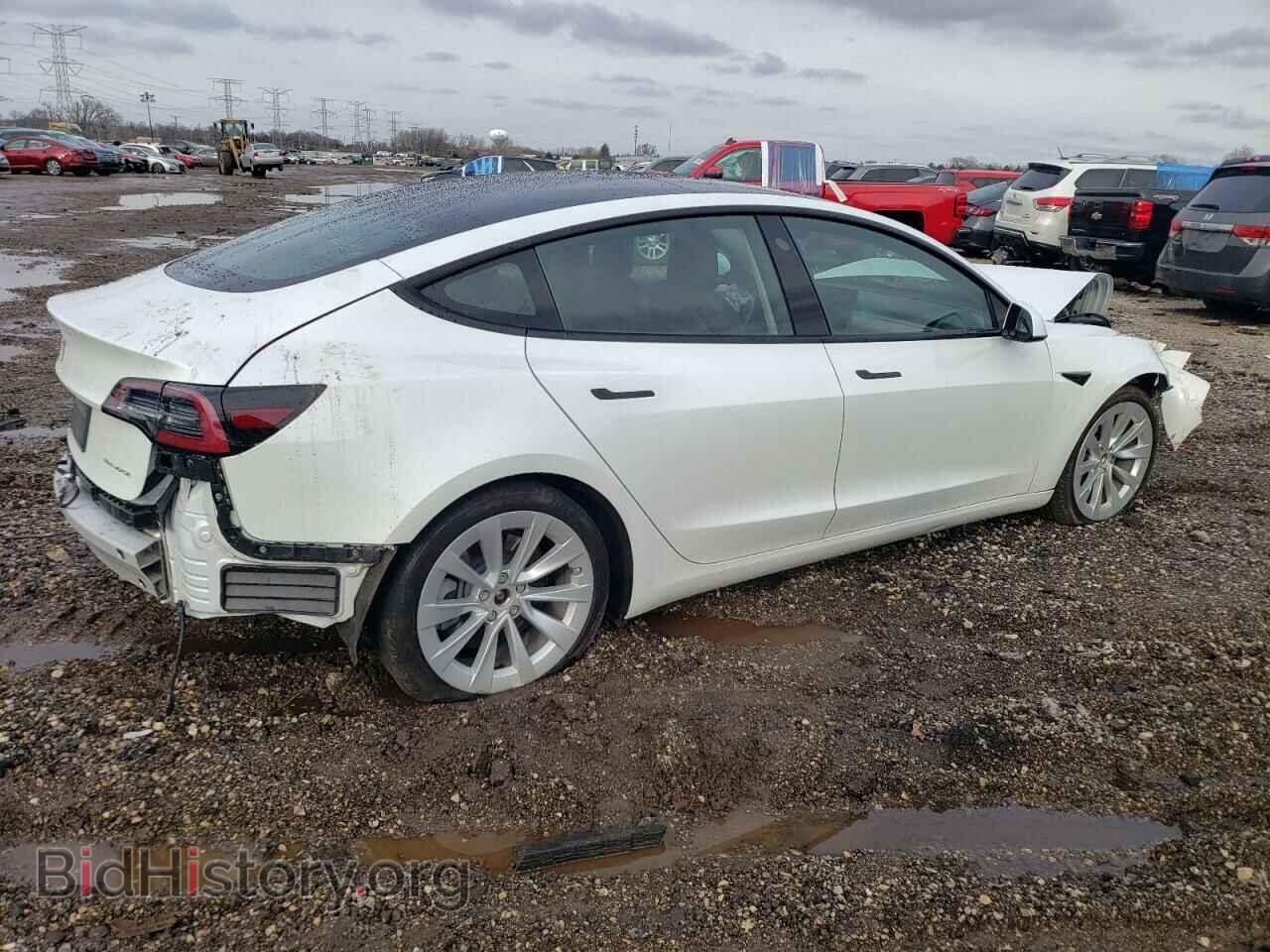 2022 TESLA MODEL 3 - VIN: 5YJ3E1EB0NF208581 - Photo 3