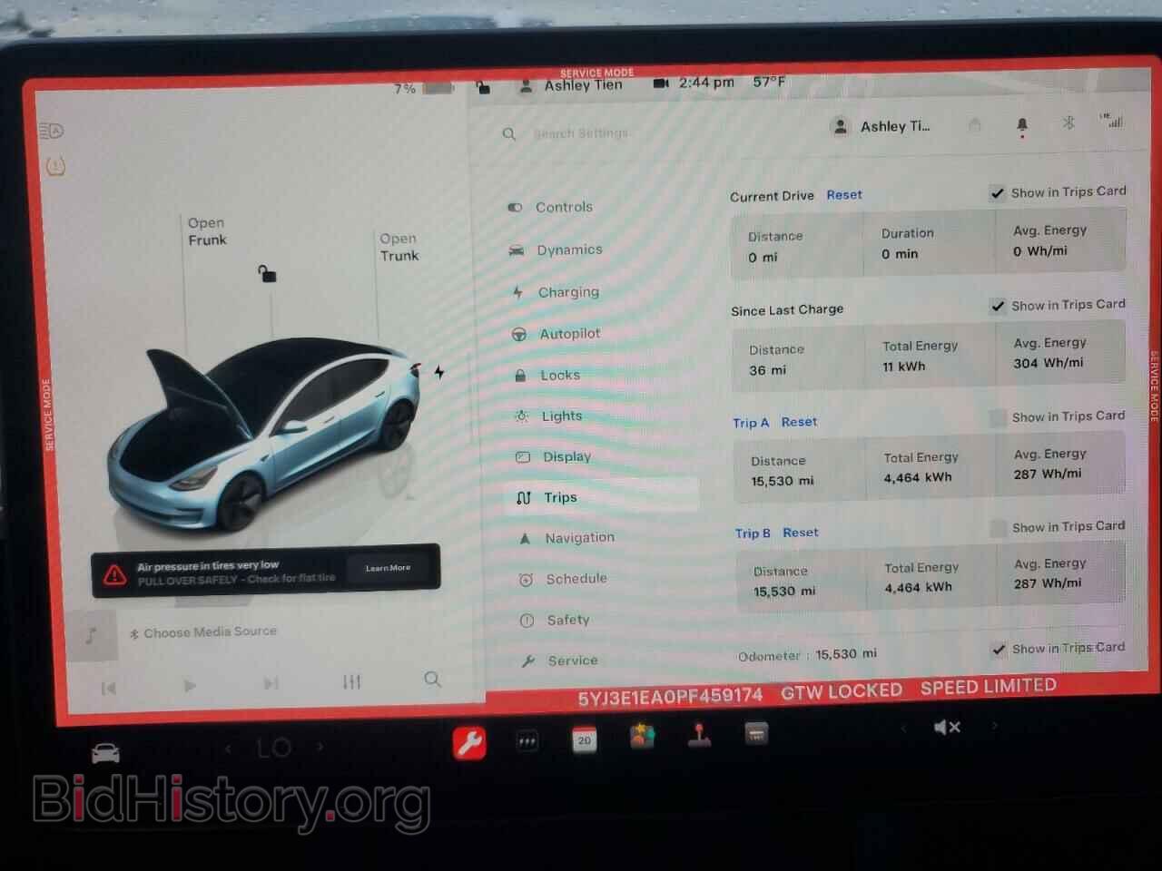 2023 TESLA MODEL 3 - VIN: 5YJ3E1EA0PF459174 - Photo 9